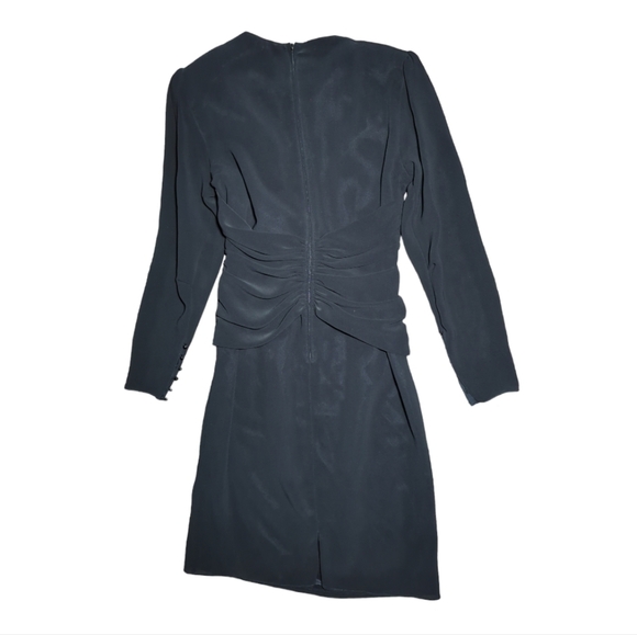 Vintage Ursula Of Switzerland Front Wrap Tie Dress Size 8 - Picture 7 of 7